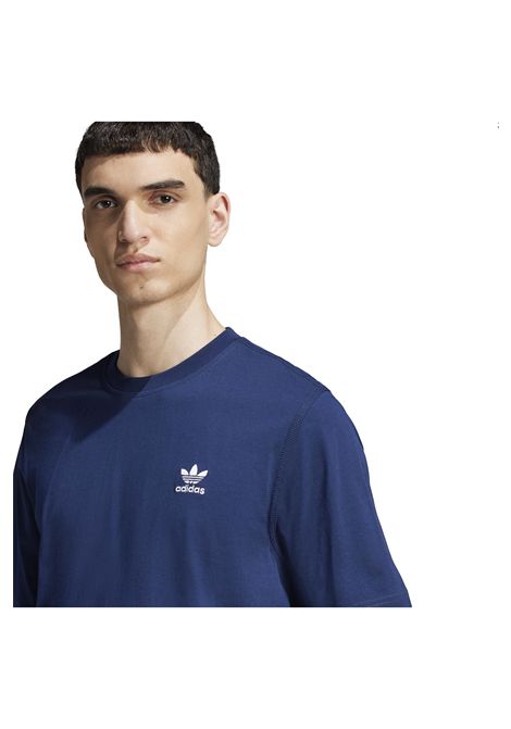 Adidas Trefoil Essentials Tee Night Indigo Blue Men ADIDAS ORIGINALS | T-shirt | JC9989-
